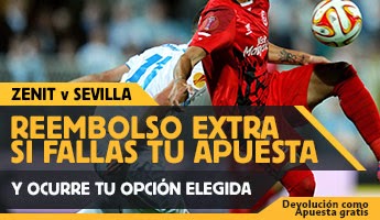 betfair reembolso 25 euros Zenit vs Sevilla 23 abril betfair reembolso 25 euros Zenit vs Sevilla 23 abril