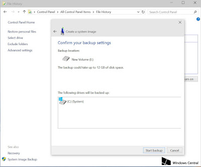 Como fazer um backup completo de um PC com Windows 10 ou Windows 8.1 Como fazer um backup completo de um PC com Windows 10 ou Windows 8.1