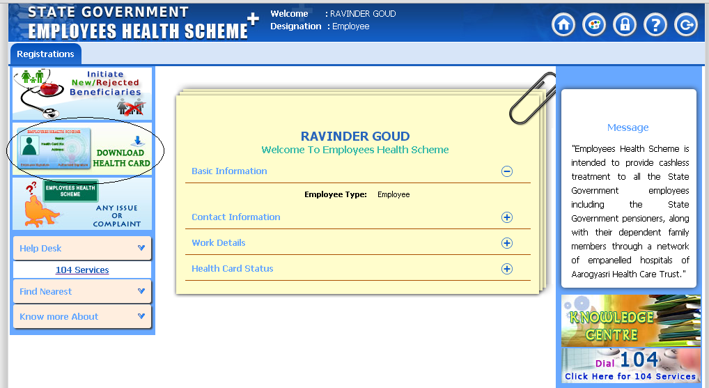 Cir 4998 Employees Health CardsCeratin Instructions to Network