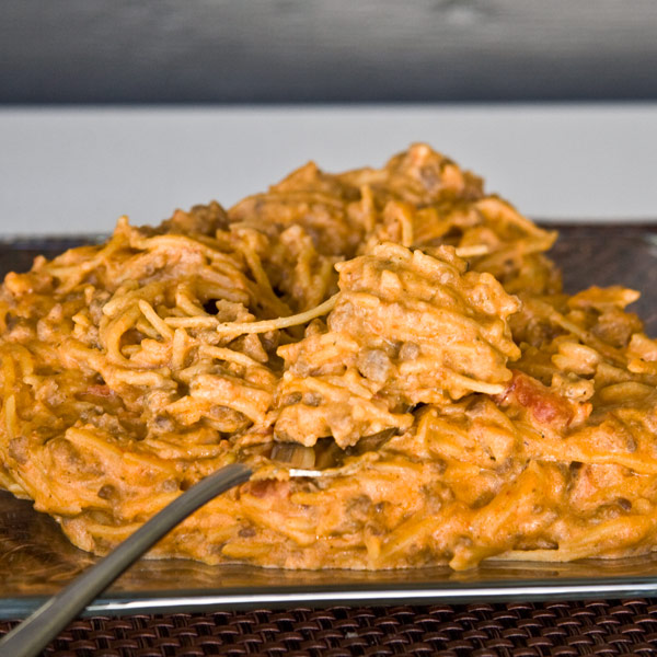 Kneady Sweetie Creamy Crock Pot Spaghetti