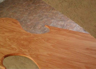 uniquely carved oak wood bar top