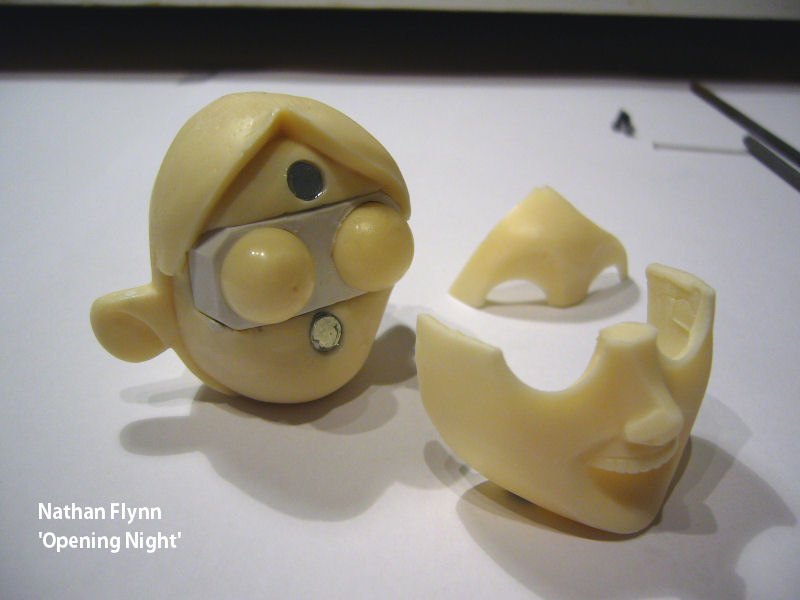 Nathan Flynn Replacement Puppet Faces