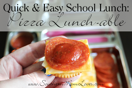 Southern Mom Loves: School Lunch Pizza Recipe!