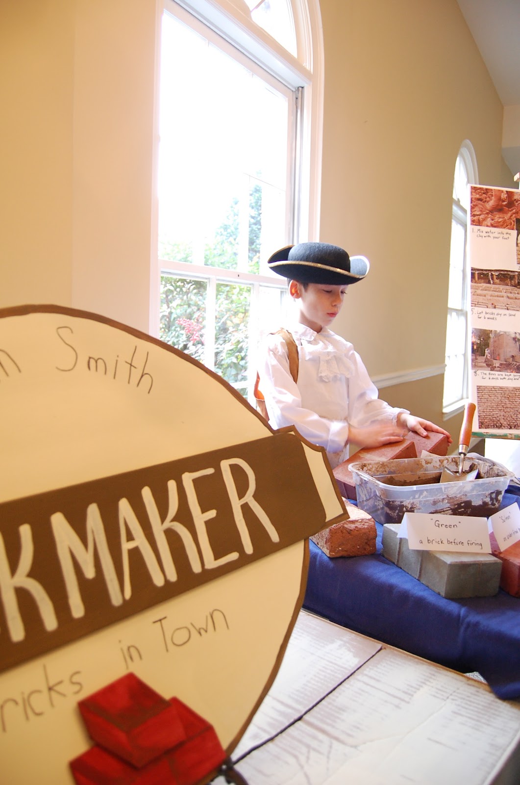 Smith, Party of 5 Aiden the Colonial brickmaker