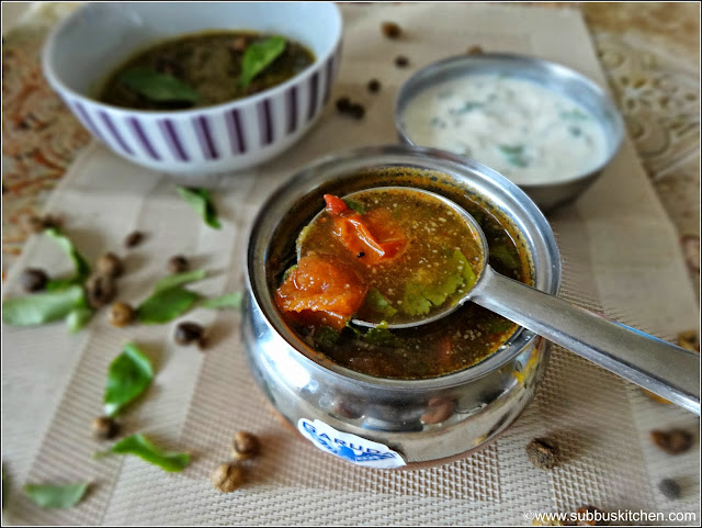 Poricha Rasam Poricha Rasam