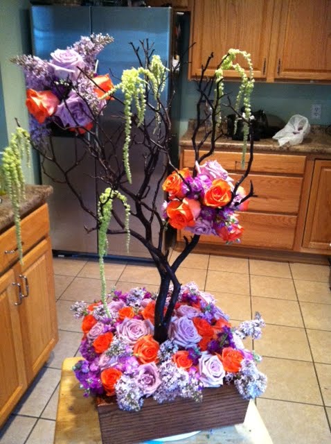 Fall Manzanita centerpiece This centerpiece was created for my November Fall Manzanita centerpiece This centerpiece was created for my November