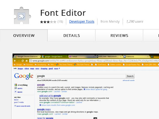 Google Chrome Extensions for Designers and Developers