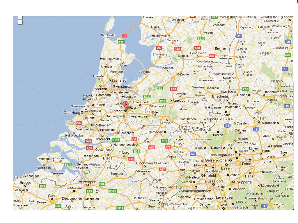 Visitar Holanda Mapa