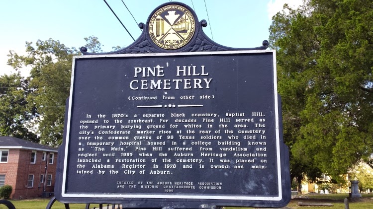 Pine Hill Haints band name origins - Pine Hill Cemetery - Auburn AL Why Pine Hill Haints chose their band name - Pine Hill Cemetery - Auburn AL