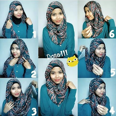 tutorial hijab paris mudah tutorial hijab paris mudah