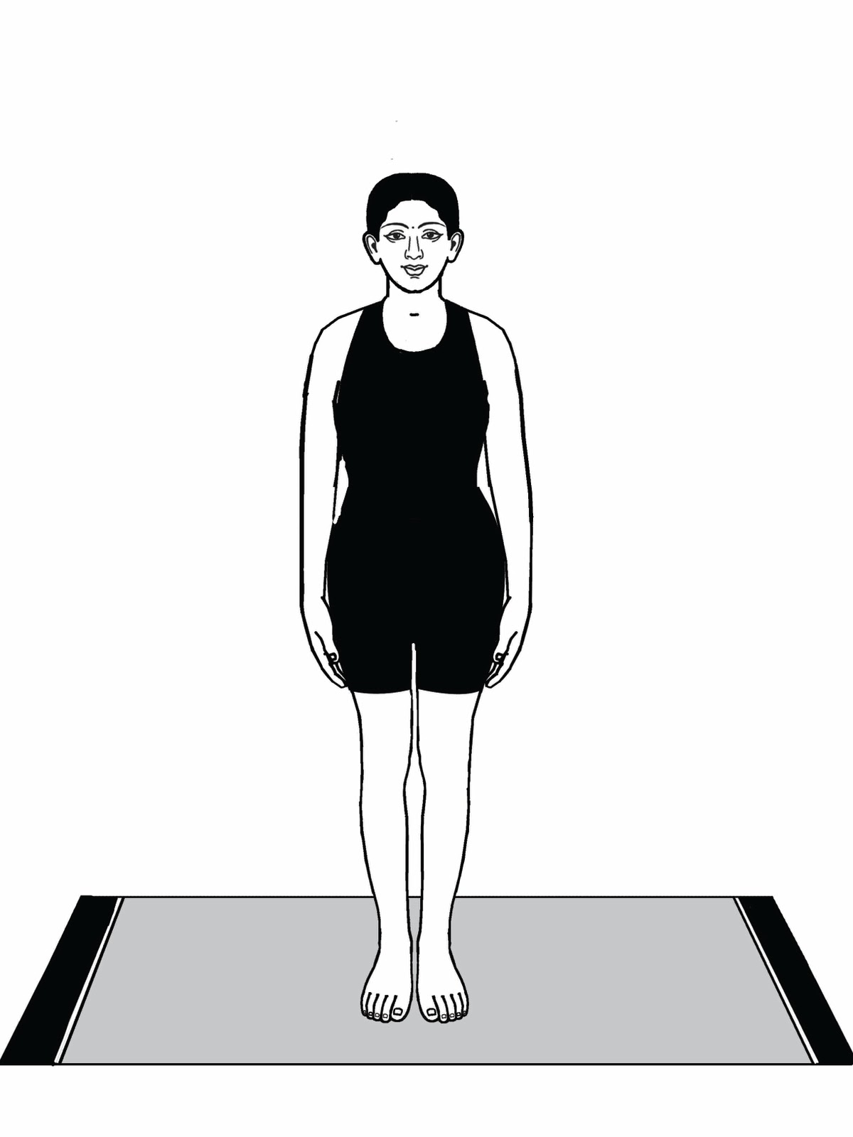 Wellness for Life Saral Tadasan (Simple Palm Tree Pose)