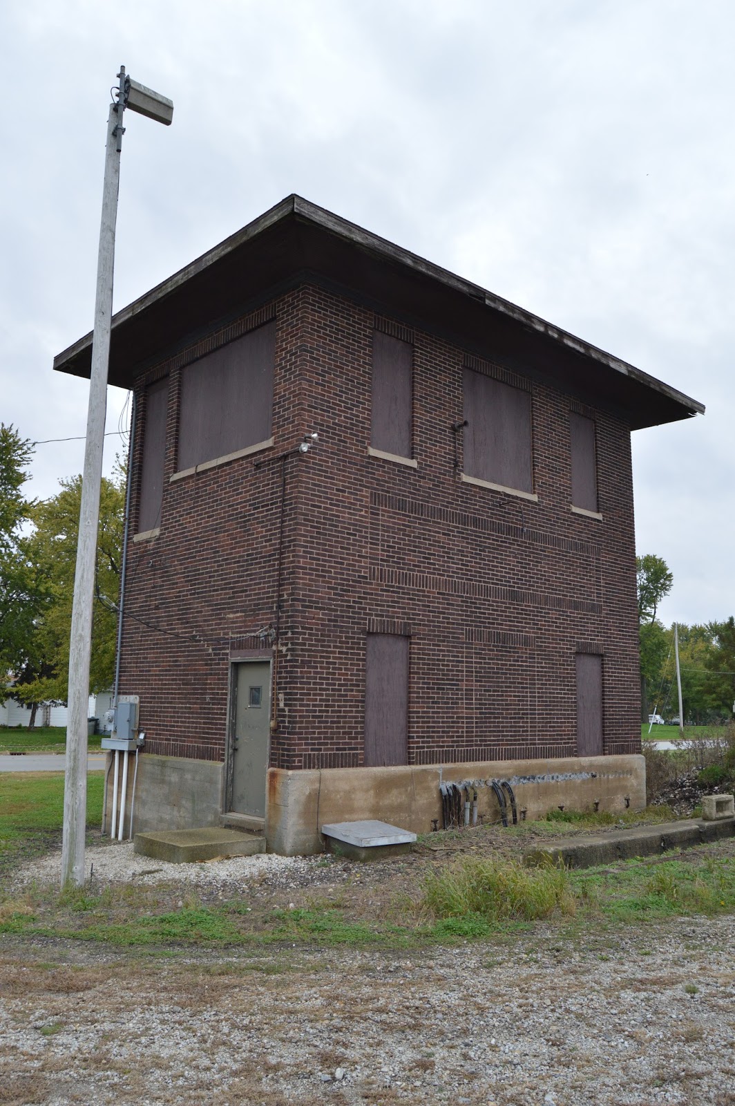 Towns and Nature Ashkum, IL IC Interlocking Tower