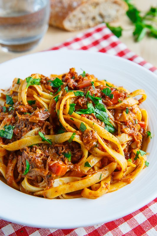 Tagliatelle Shortrib Bolognese on Closet Cooking