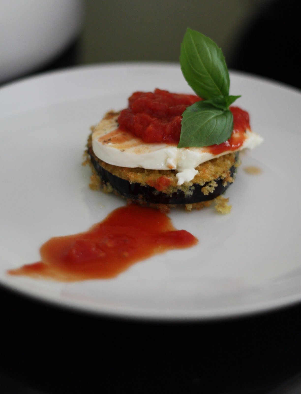 E.A.T. Eggplant Parmesan Appetizer or Meal