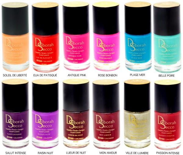 Coleção de esmaltes Liberte de Deborah Secco para Luxor comprar preço coleção de esmaltes Liberte de Deborah Secco para Luxor