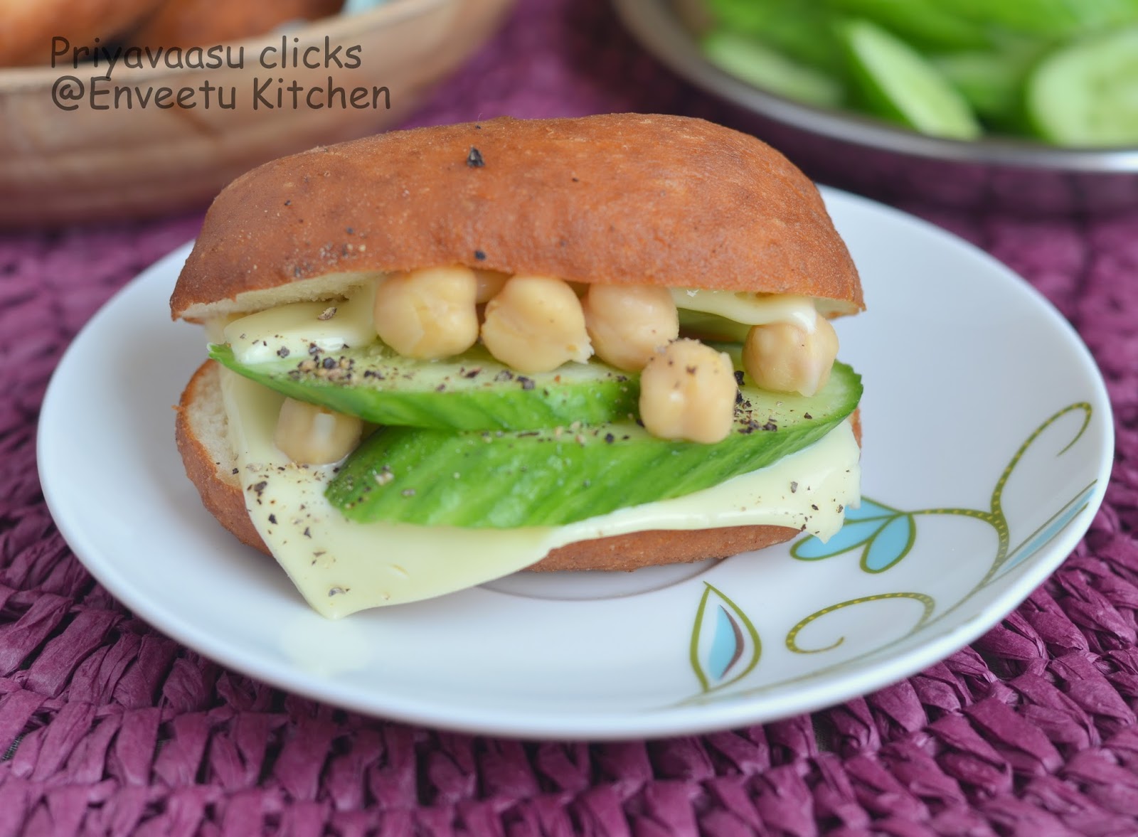 Tunisian fricassee sandwich bread from tunisia I Camp in my Kitchen