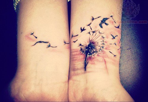 Dandelion Tattoo Dandelion Tattoo