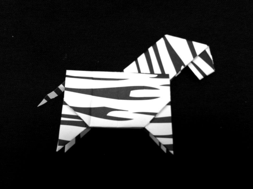 Emdad's Origami Zebra