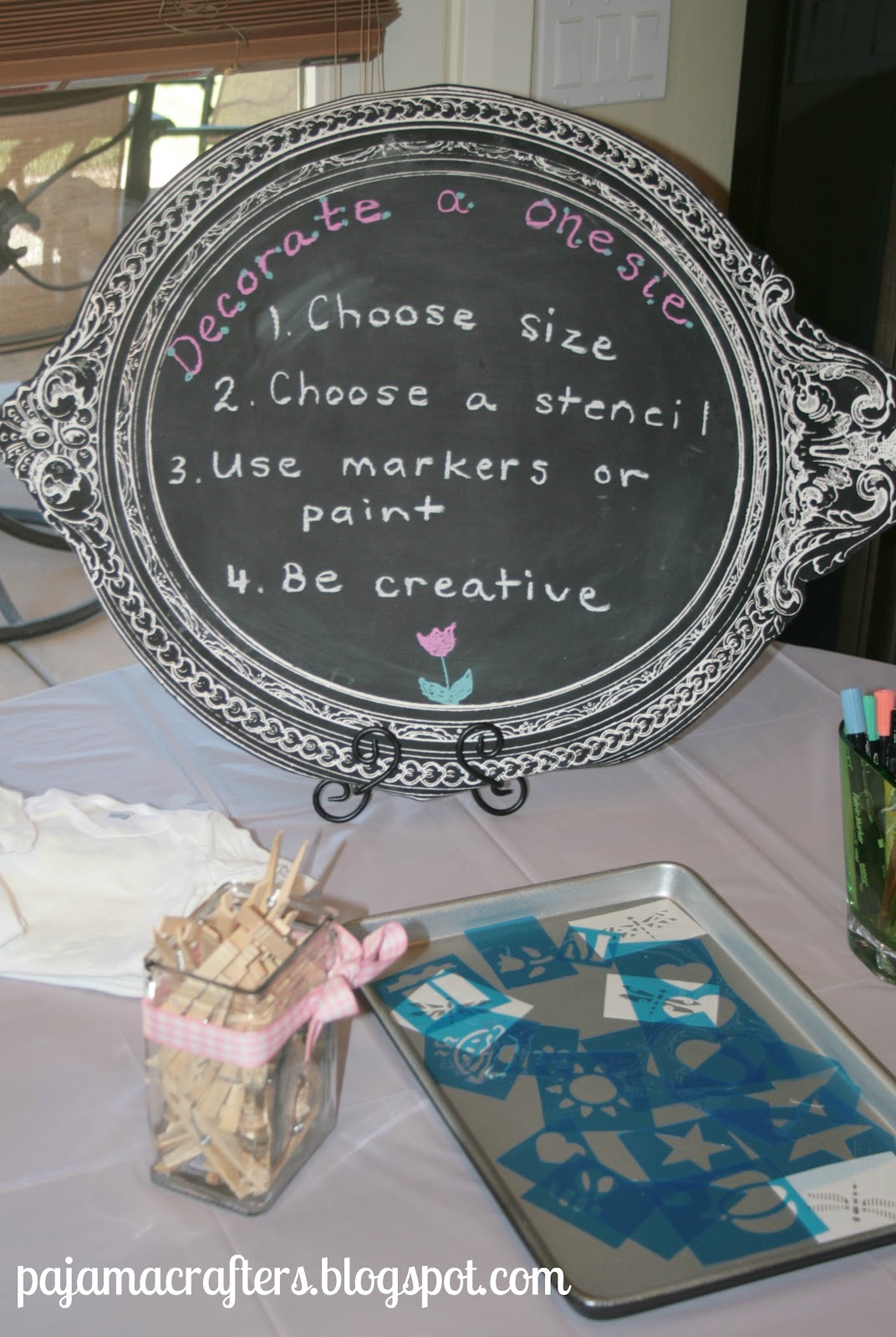 Pajama Crafters Weekend Pajama Party Sugar & Spice Baby Shower!