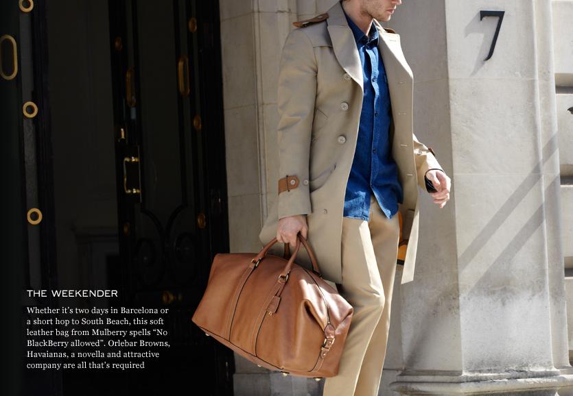 mens luxury holdall
