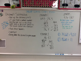 Mrs. White's 6th Grade Math Blog: DECIMAL: SUBTRACTION