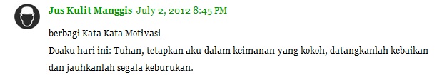 Orang Penyakitan Komen