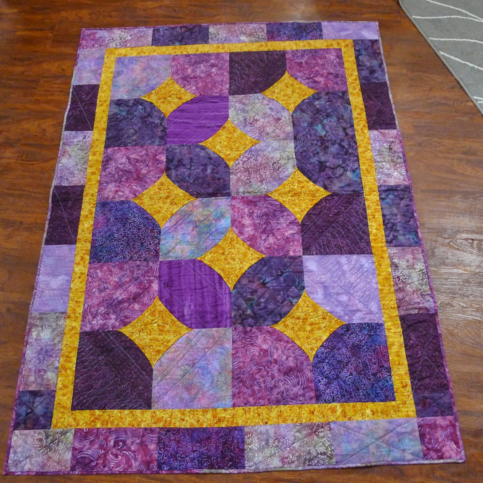 Till We Quilt Again! Graduation Quilt Day 1 (Tutor.)