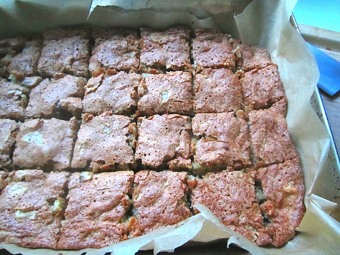 "Chinese Chews" = Date Walnut Bars