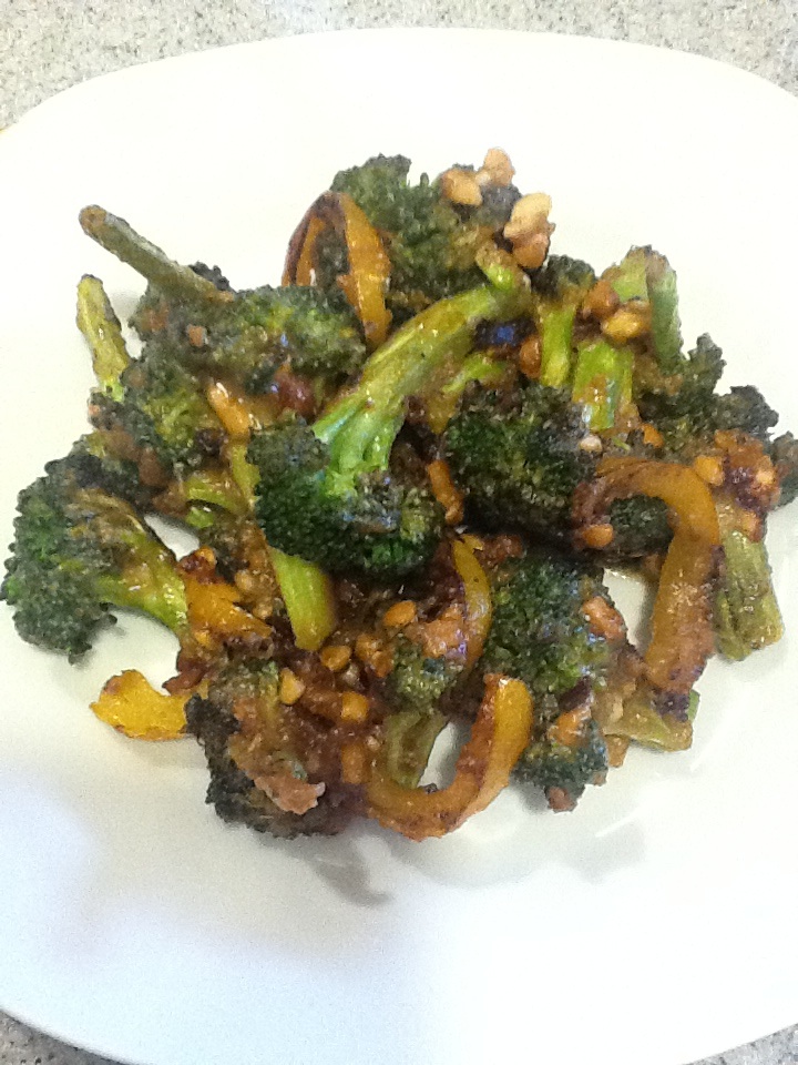 fried broccoli
