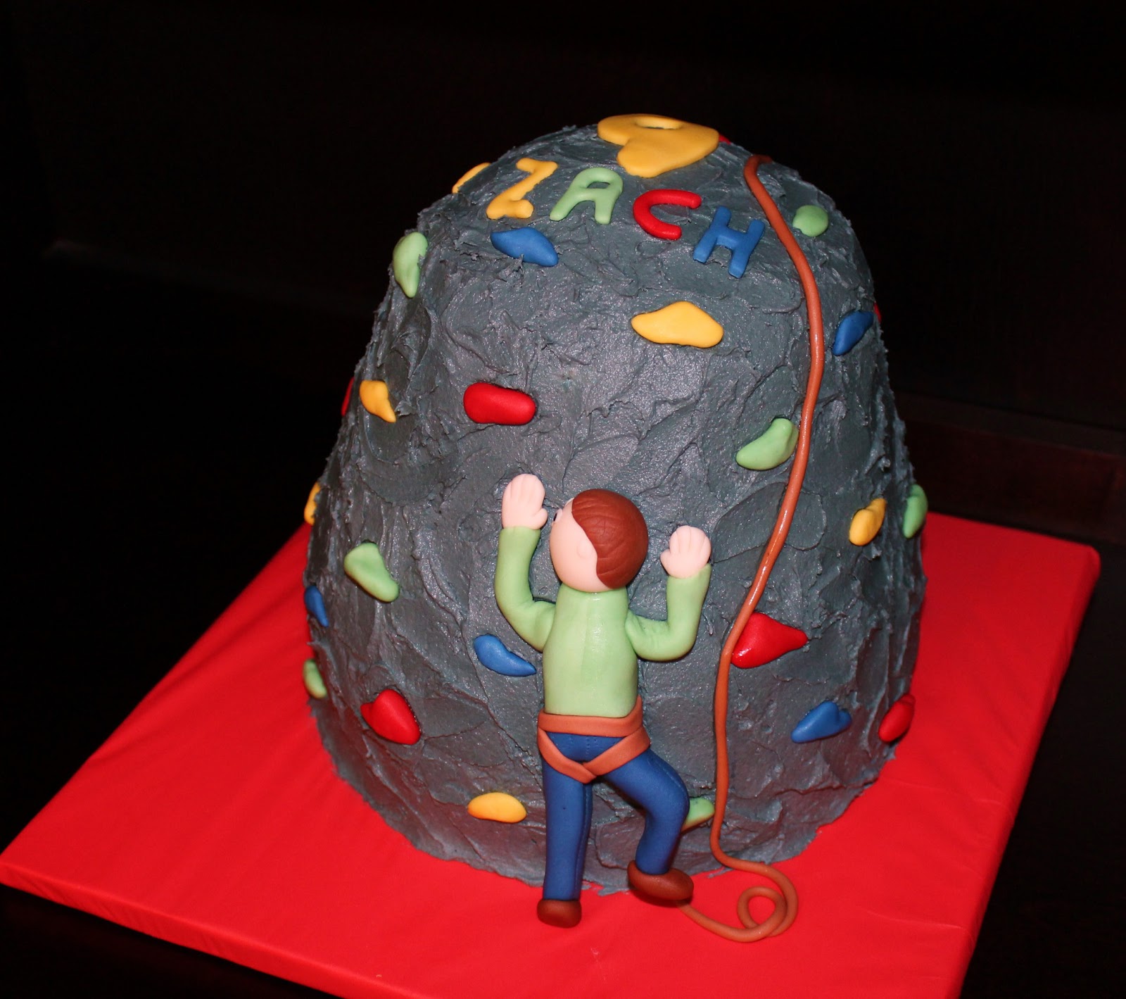 Creative Cakes by Lynn Rock Climbing Cake