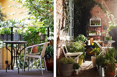 Lara Garabatea: IDEAS DECORACIÓN. DISEÑO BALCONES PEQUEÑOS