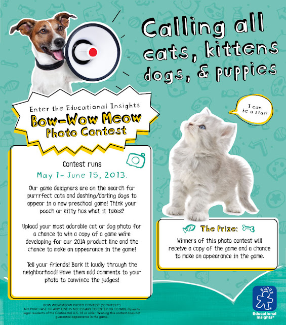 Pet Photo Contest Educational Insights Cat Dog Game