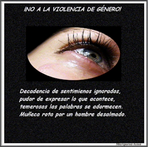 No a la violencia de género - Marquesa Luna