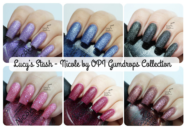 Lucy's Stash - Nicole by OPI Gumdrops Collection Lucy's Stash - Nicole by OPI Gumdrops Collection