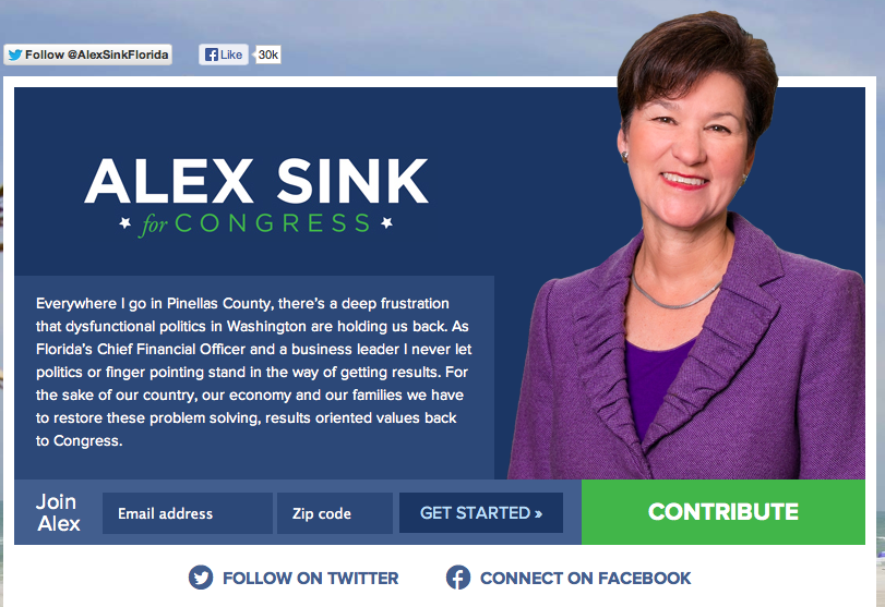 Downwithtyranny Alex Sink Is Running For Congress