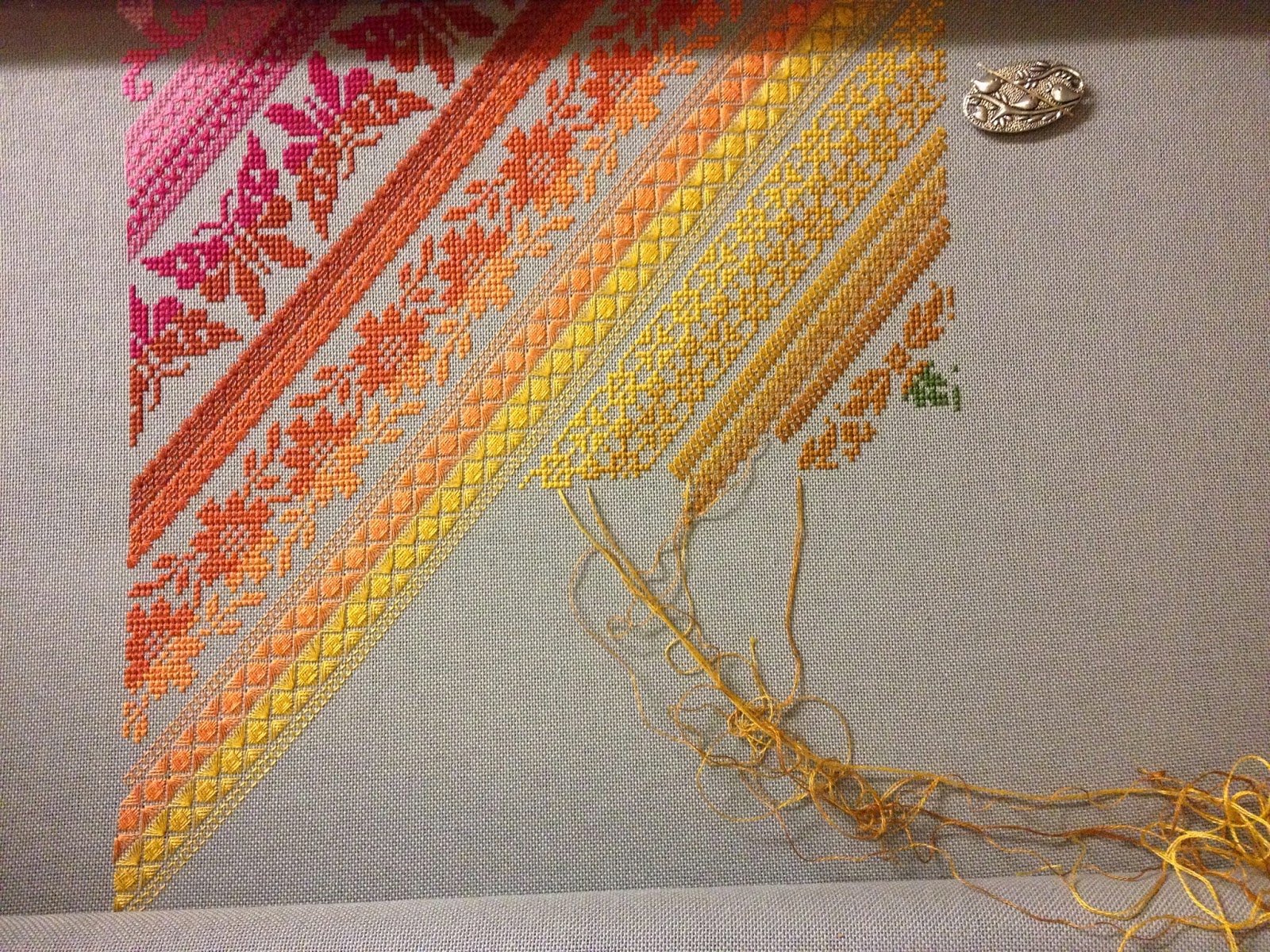 Obsessive Cross Stitcher Twisted Band Sampler Northern Expressions