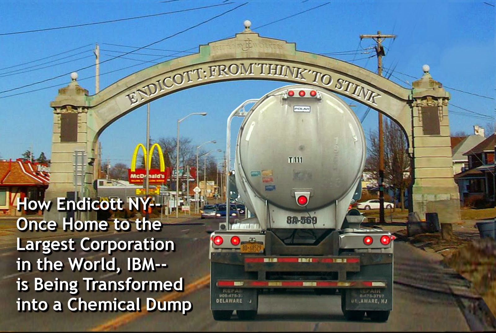 BillHustonBlog PA Fracking wastes being treated at Endicott NY? interesting comment from a