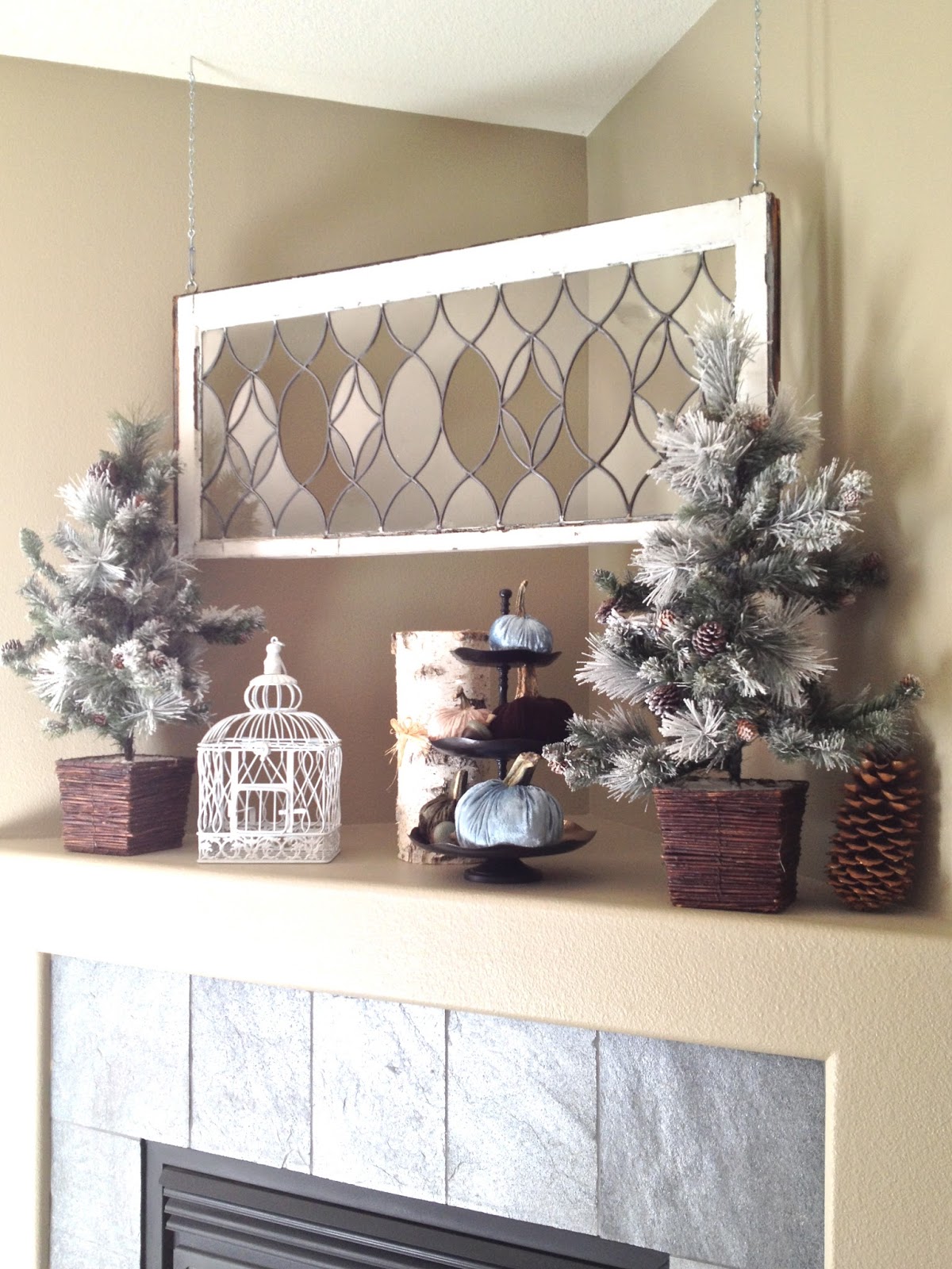 her lovely nest. a beautiful reclaimed window gets a new life