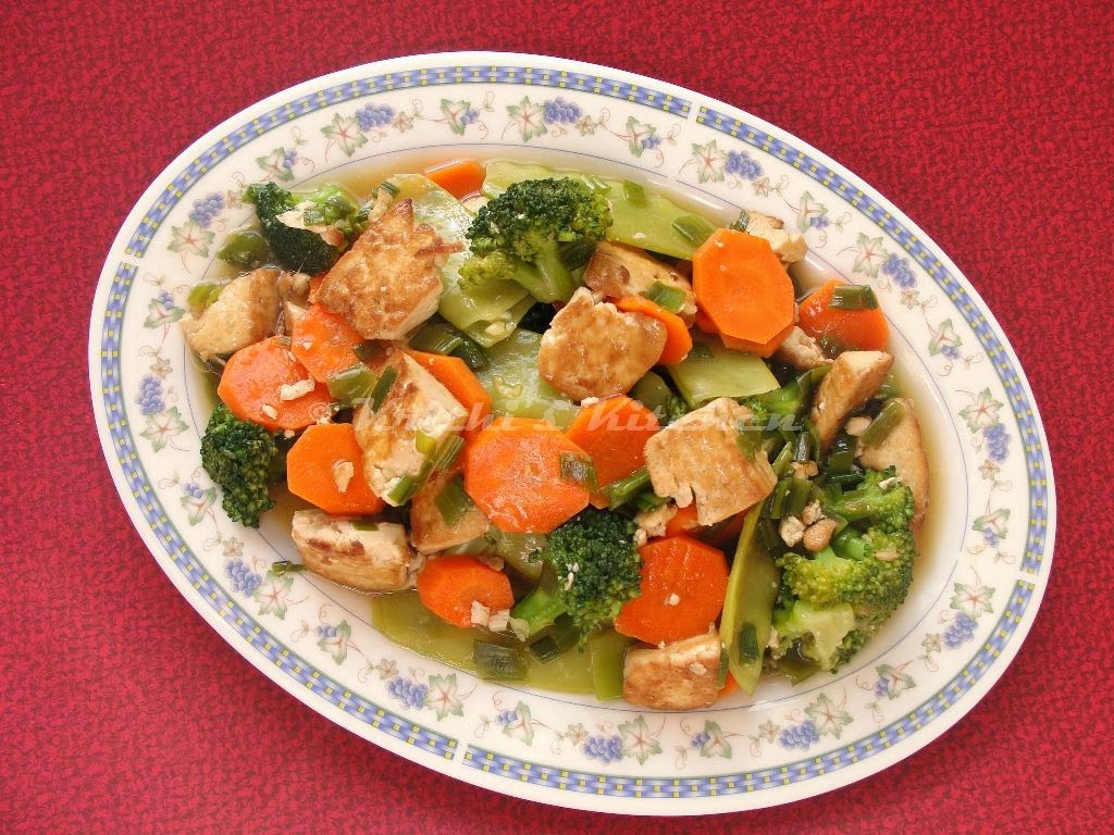 Krithi's Kitchen Buddha's Delight Vegan Chinese Recipes