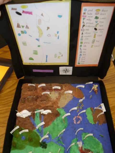 Mrs. Parks - Third Grade: Landform Projects