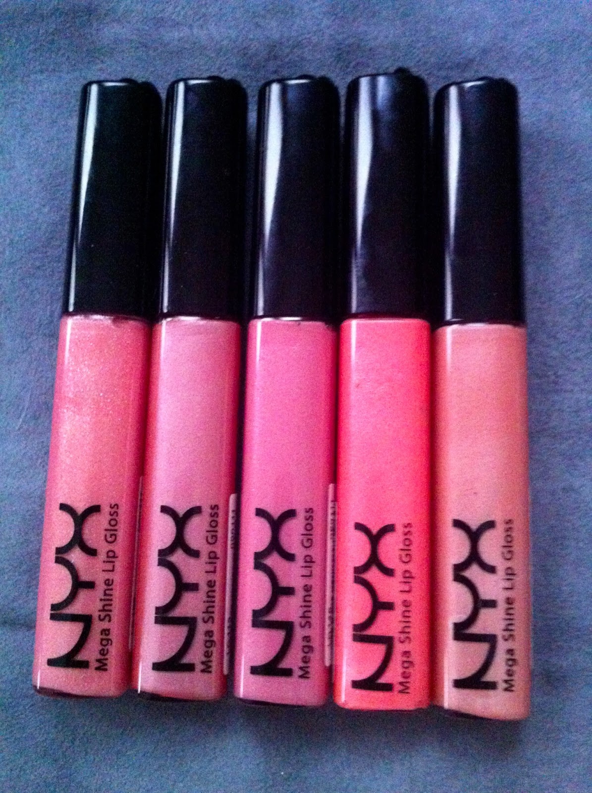 Nenta's Frivolity NYX Mega Shine Lip Glosses
