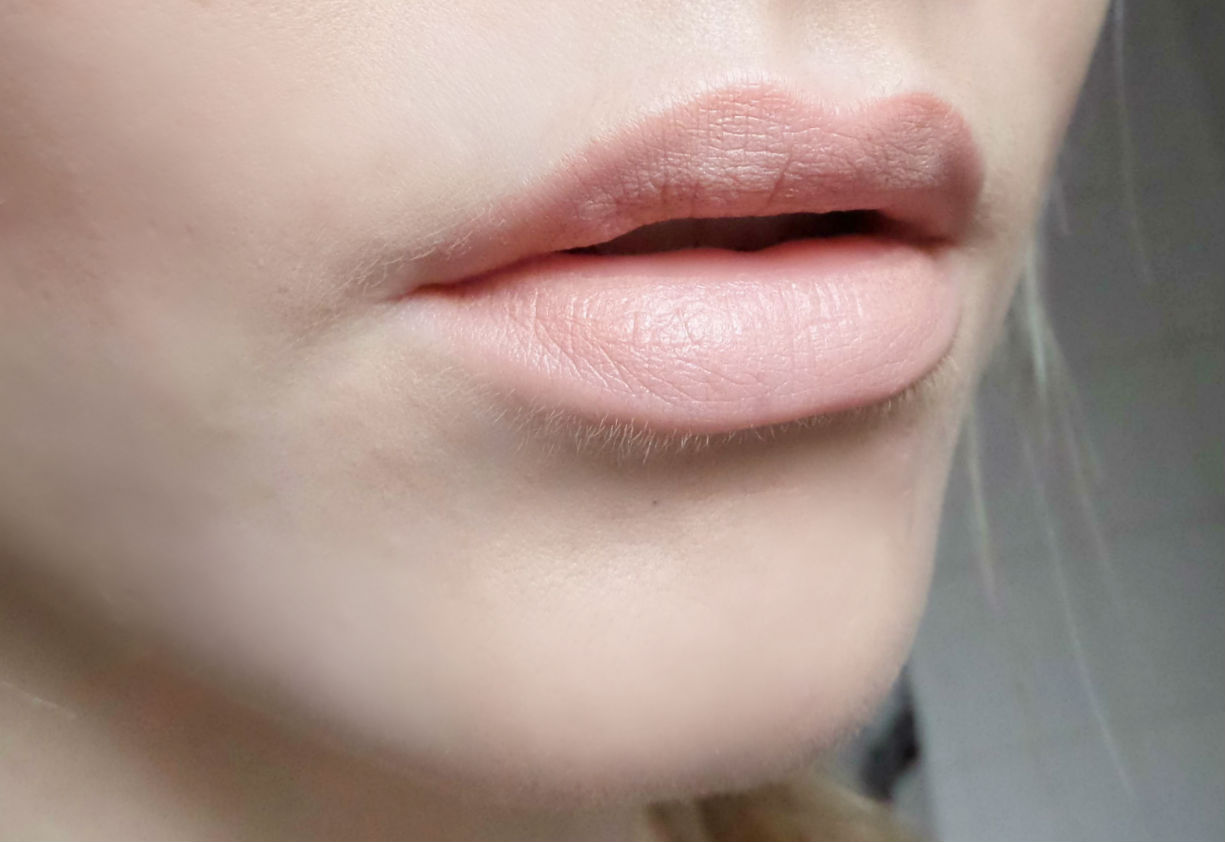 MAC Satin Finish Lipstick in Myth Focusing on 90's Nude Lips with MAC, Rimmel & Barry M