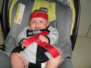 Baby in an evidence locker