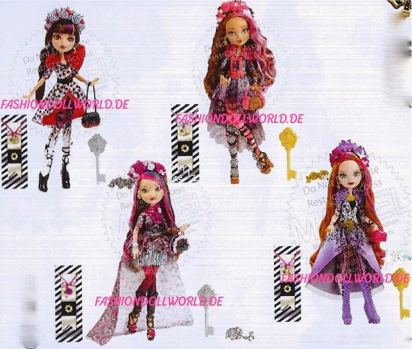 Boneca ever after high (monster high) - cedar wood - festa da