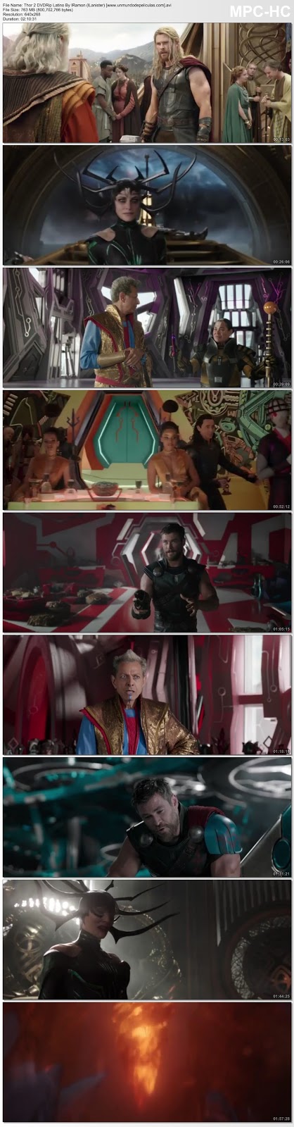 Capturas de la película.