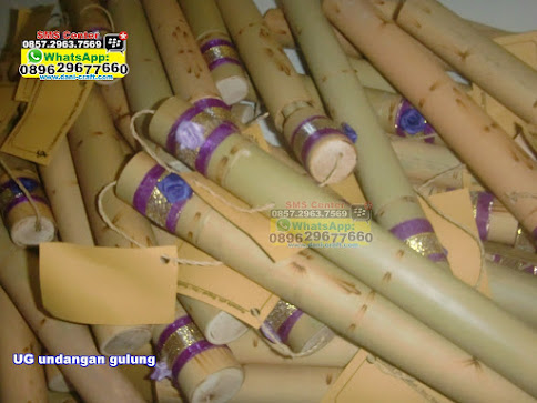 undangan gulung jual