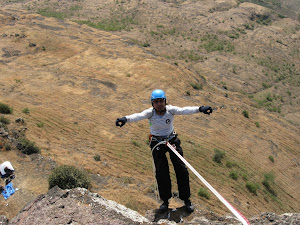 Rappelling from 150ft Height