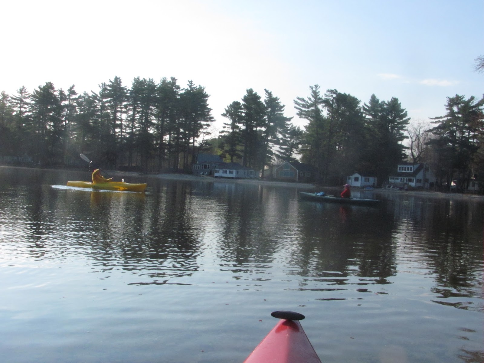 Recreational Kayaking in Maine Crystal Lake, Gray, Maine