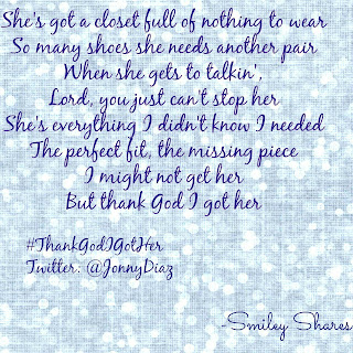 Music Monday Jonny Diaz Thank God I Got Her Lyrics
