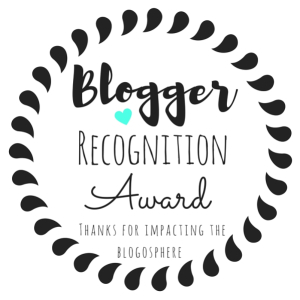 Blogger Recognition Award 2017